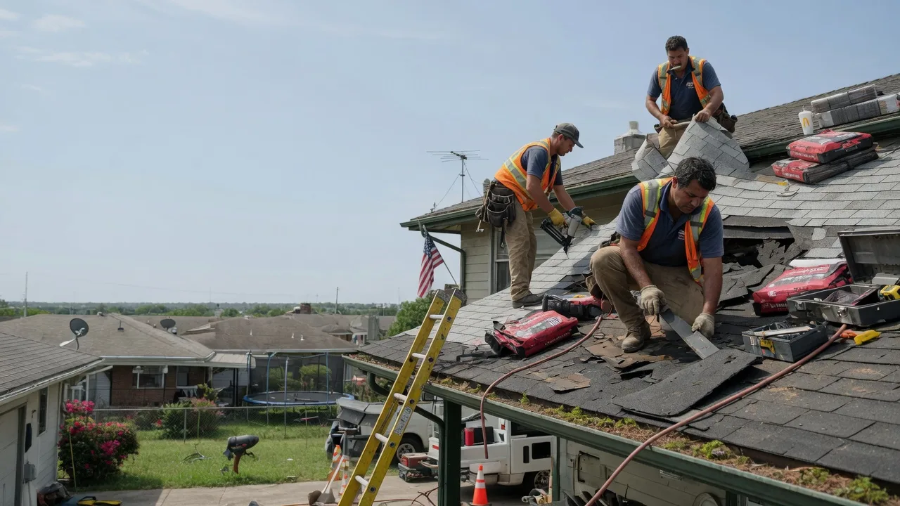 Roof Repair in Moran, KS near me